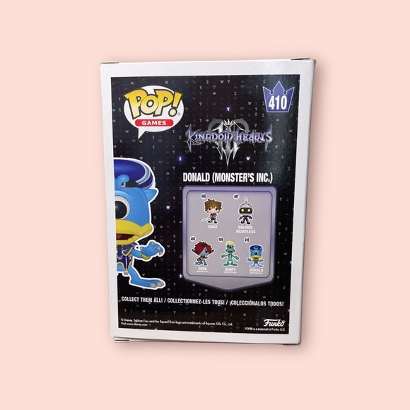 Funko Pop Kingdom Hearts Donald (Monster’s Inc) Vinyl Figure - Picture 5 of 11